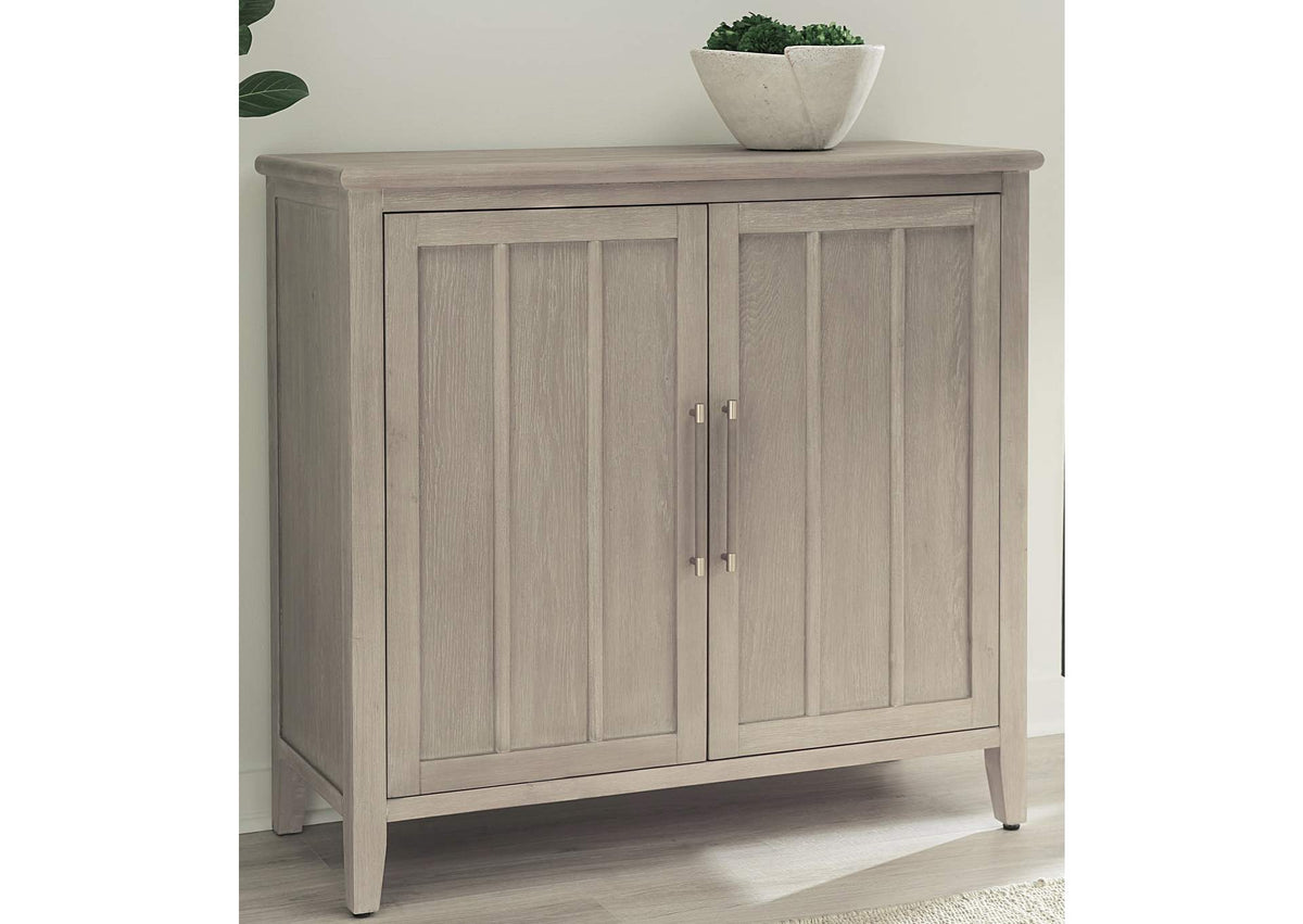QATK79 Camden Two Door Two Drawer Bar Cabinet With Stemware Rack And Wine Rack In Chai