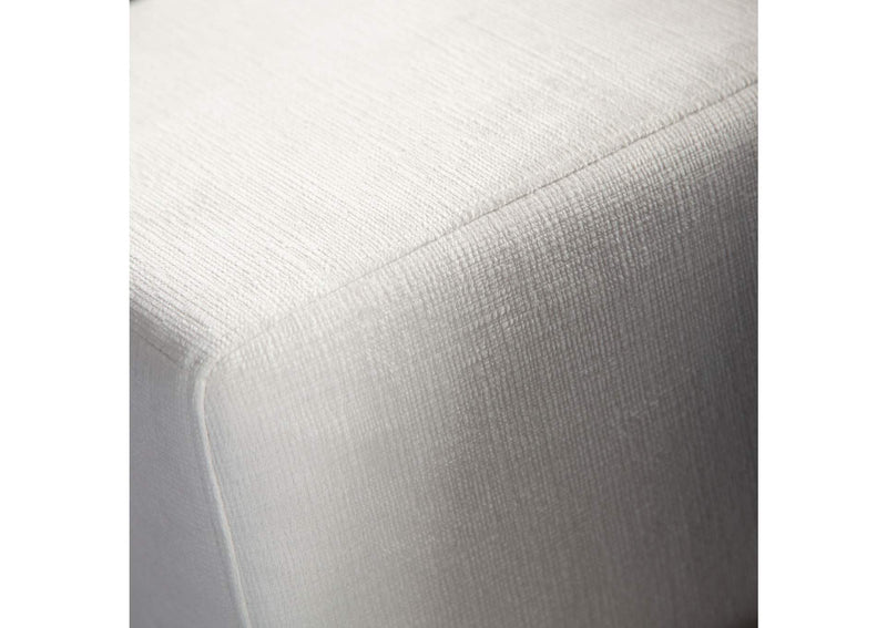 MUSE2SC1ACWH Muse 3pc Modular Sofa In Mist White Performance Fabric