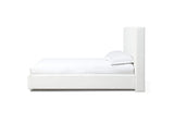 JVHKJ6 One Upholstered Footboard Storage Bed In Pearl
