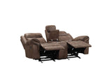 NX6001BR-LV Agata Glider Recliner Loveseat