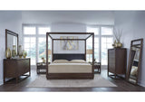 NXLJ82 Sol Six Drawer Acacia Wood Dresser In Brown Spice