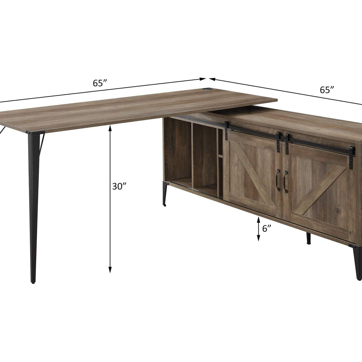 OF00004 Zakwani Writing Desk with USB