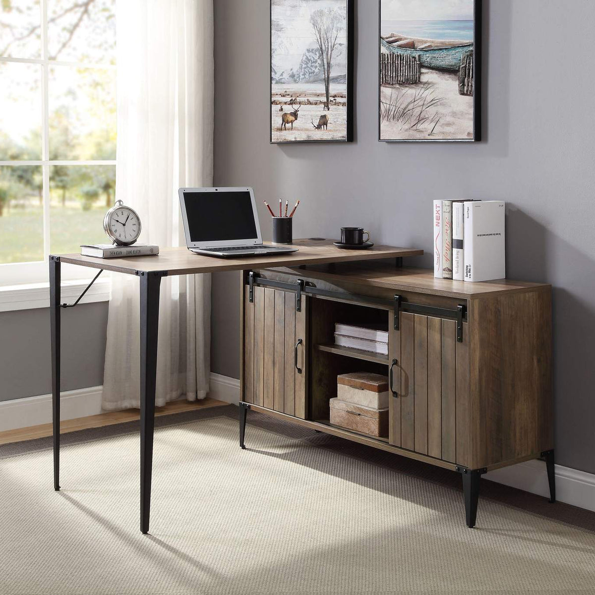 OF00012 Zakwani Writing Desk with USB