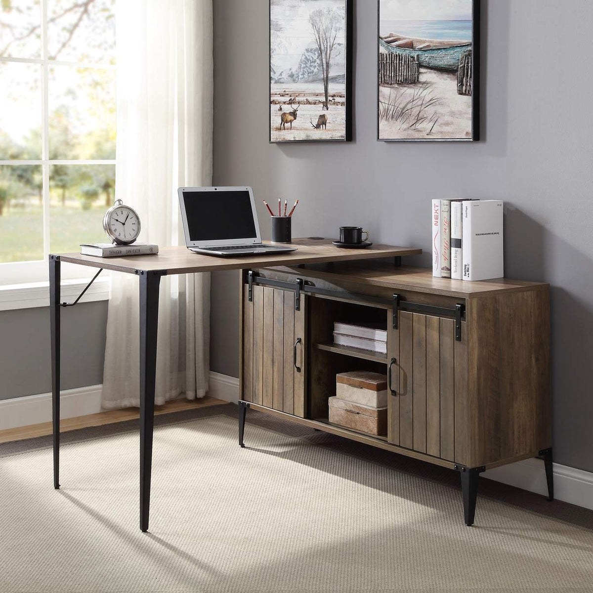 OF00012 Zakwani Writing Desk with USB