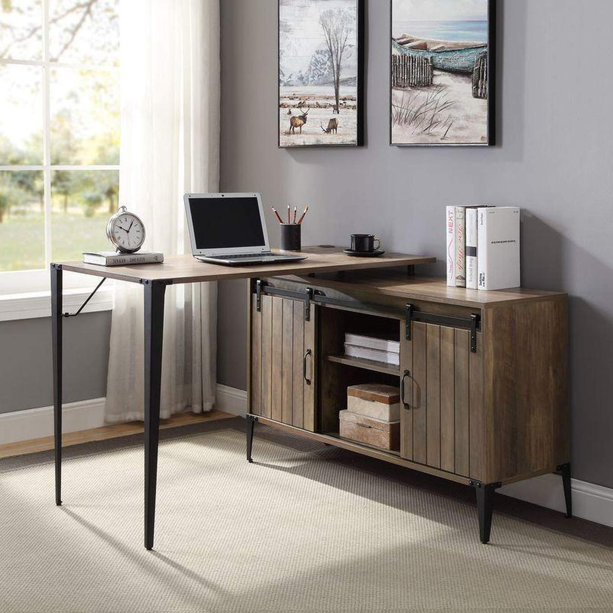 OF00012 Zakwani Writing Desk with USB