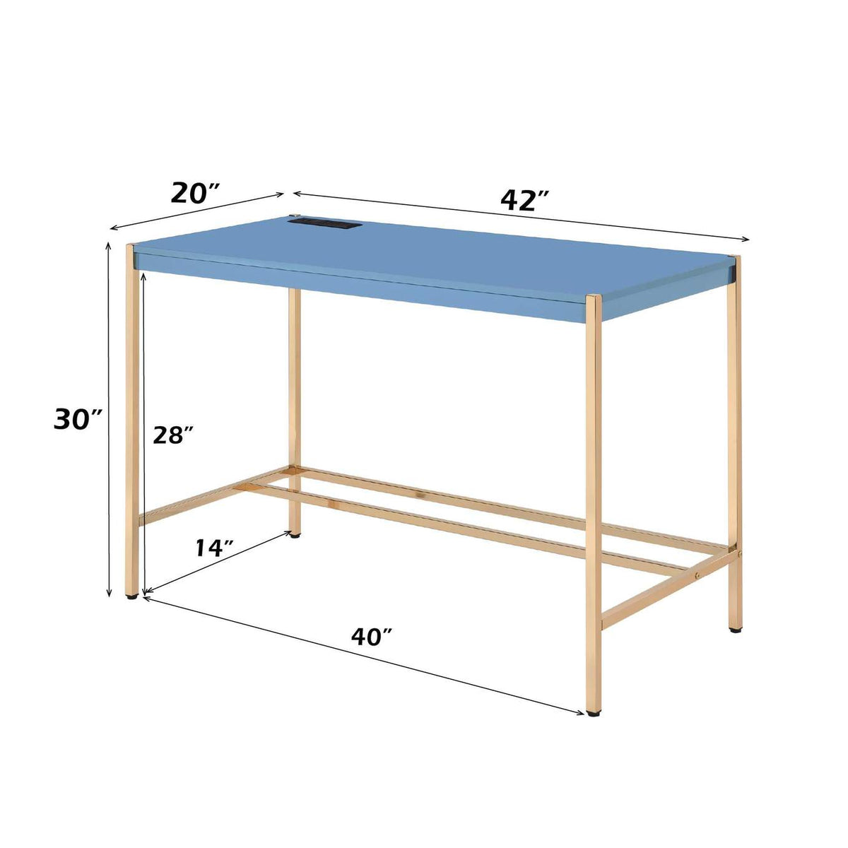 OF00022 Midriaks Writing Desk with USB