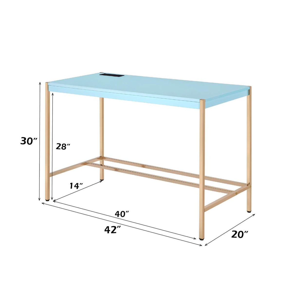 OF00023 Midriaks Writing Desk with USB