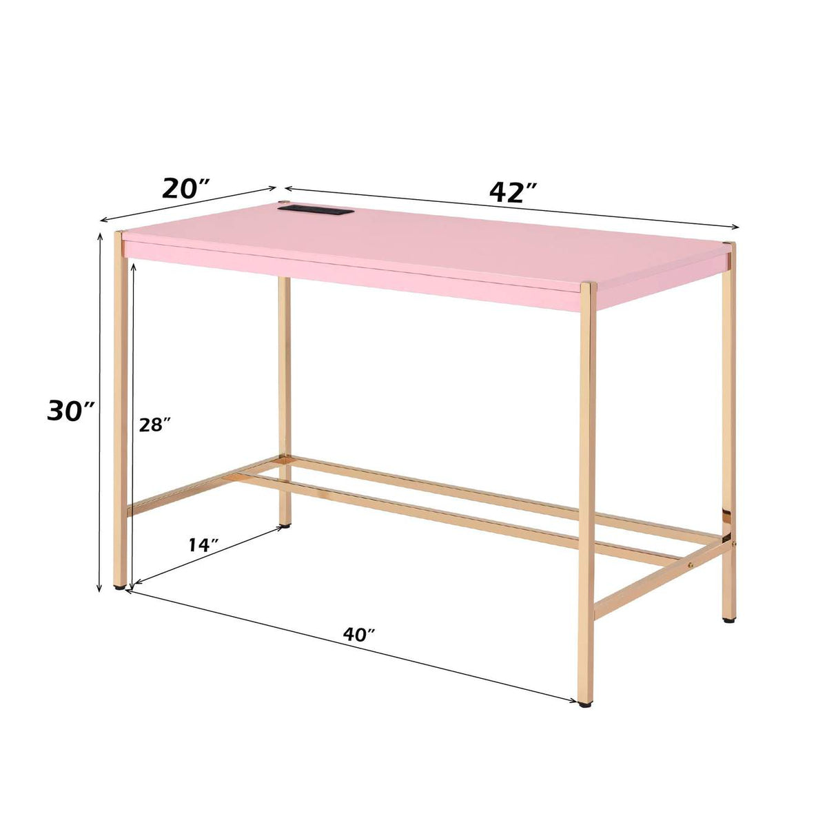 OF00024 Midriaks Writing Desk with USB