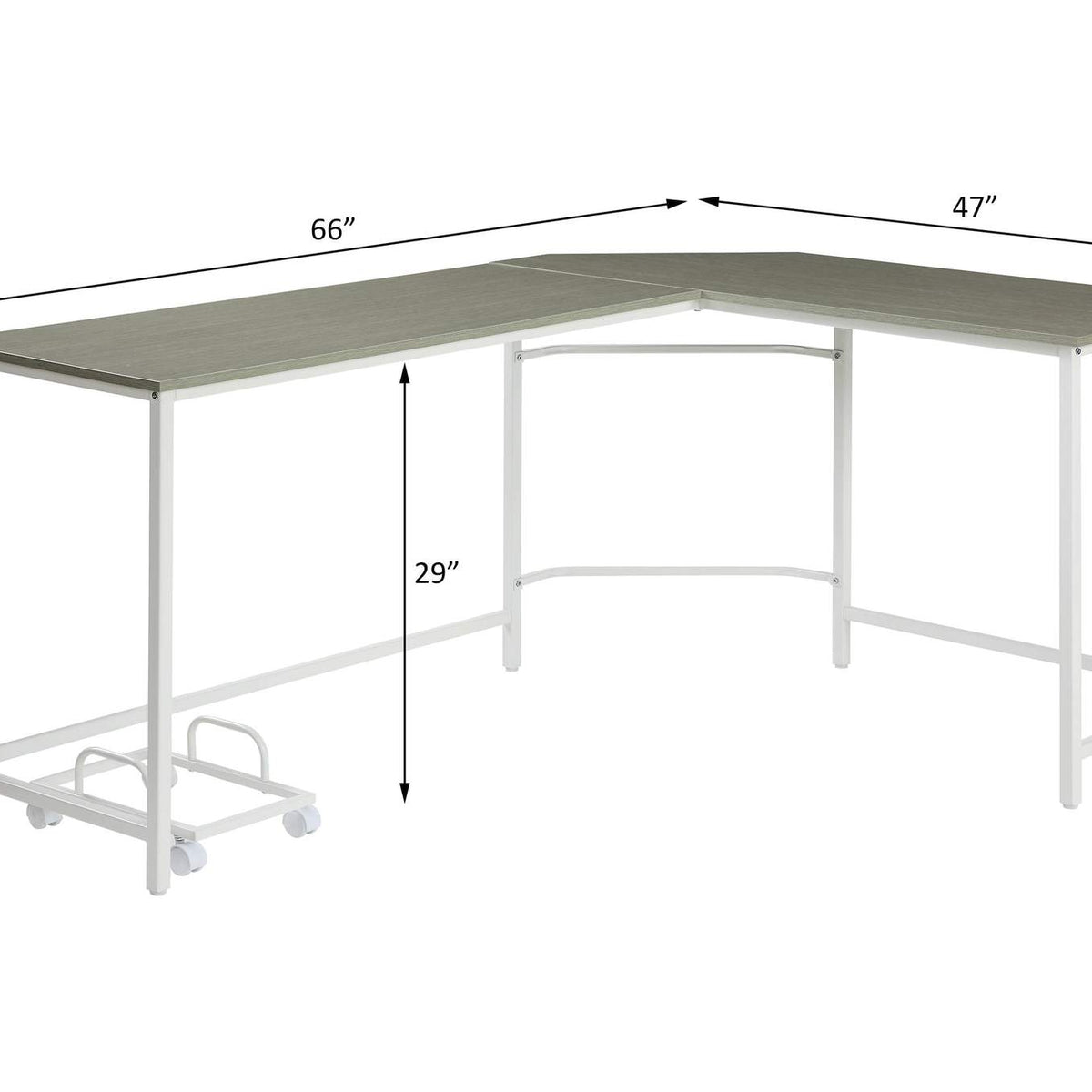 OF00043 Bambina Computer Desk