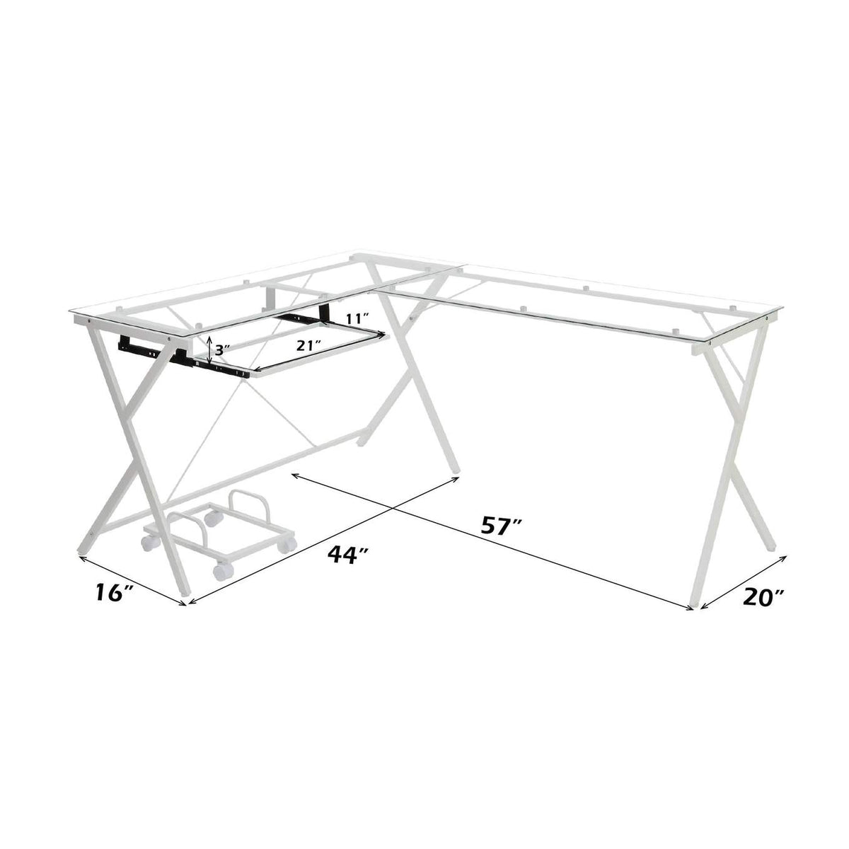 OF00048 Dazenus Computer Desk
