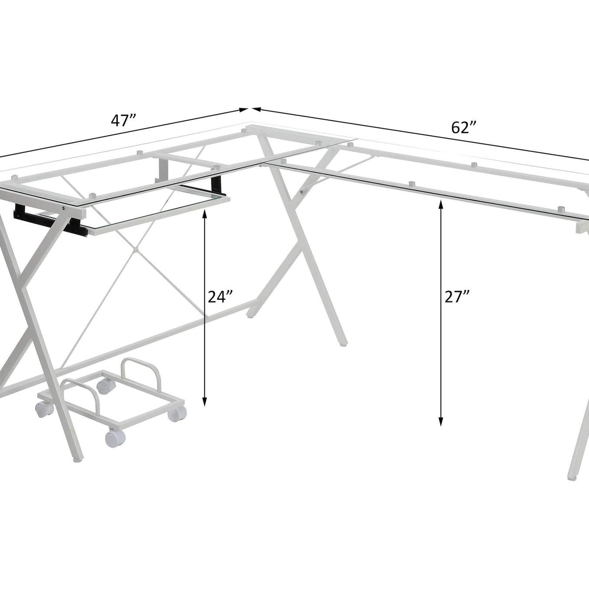 OF00048 Dazenus Computer Desk