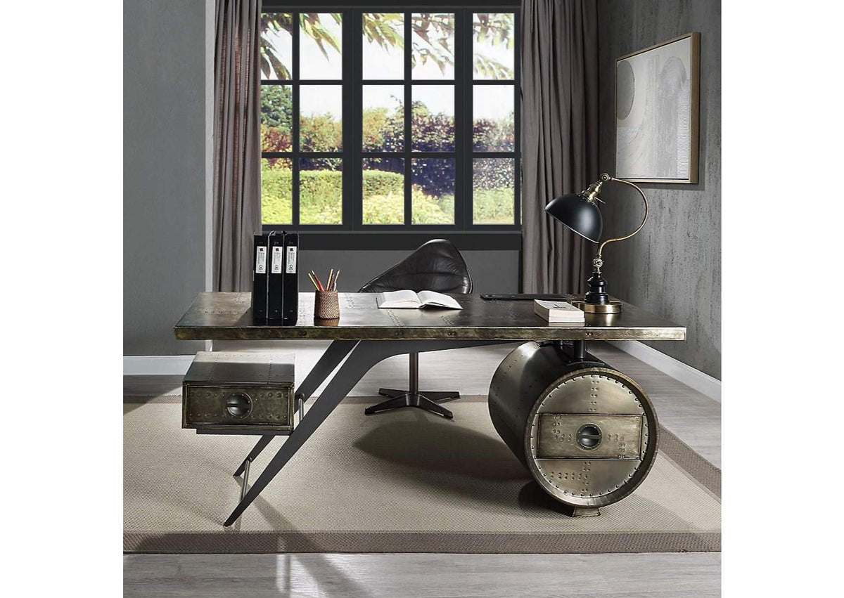 OF02586 Brancaster Executive Writing Desk with USB