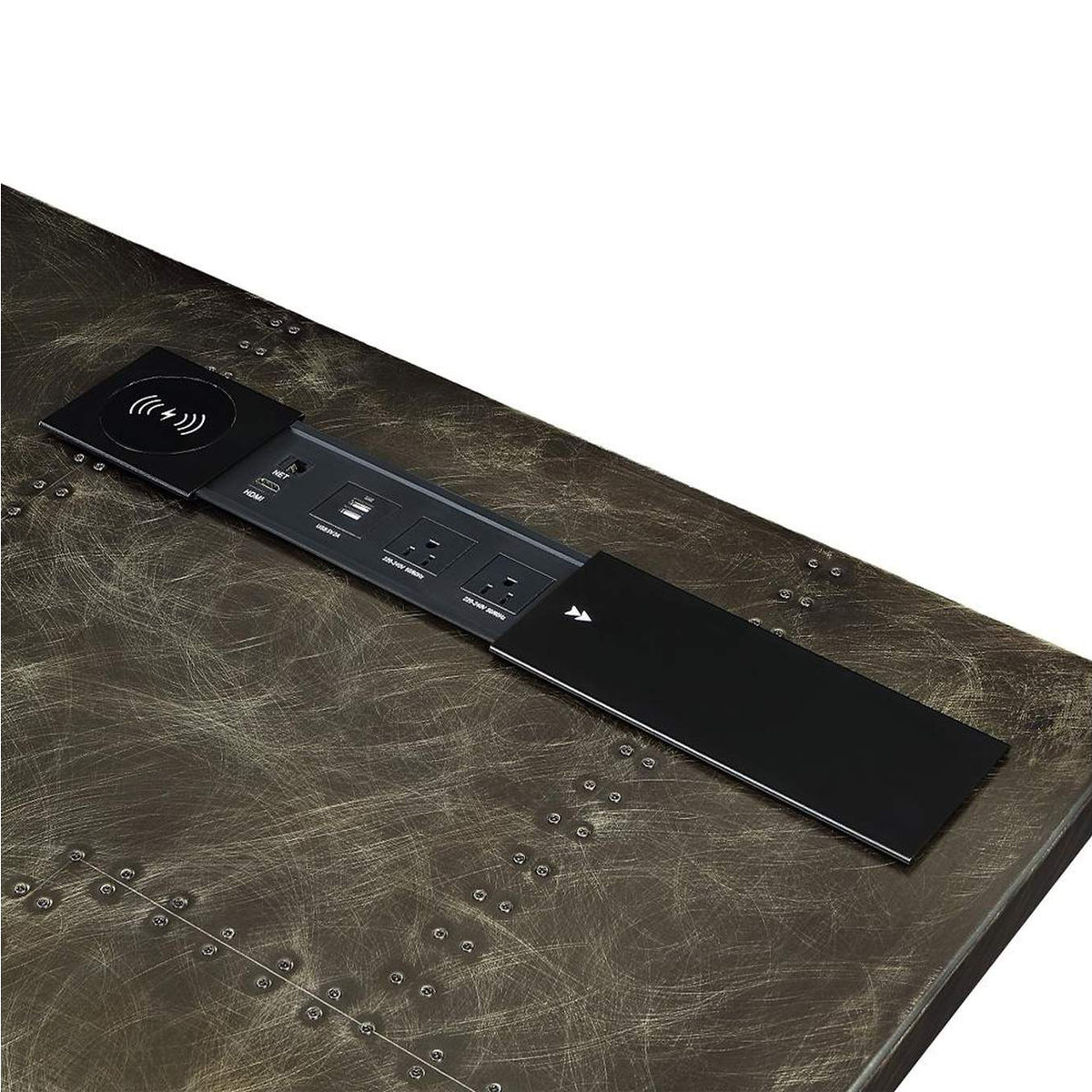 OF02586 Brancaster Executive Writing Desk with USB