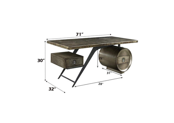 OF02586 Brancaster Executive Writing Desk with USB