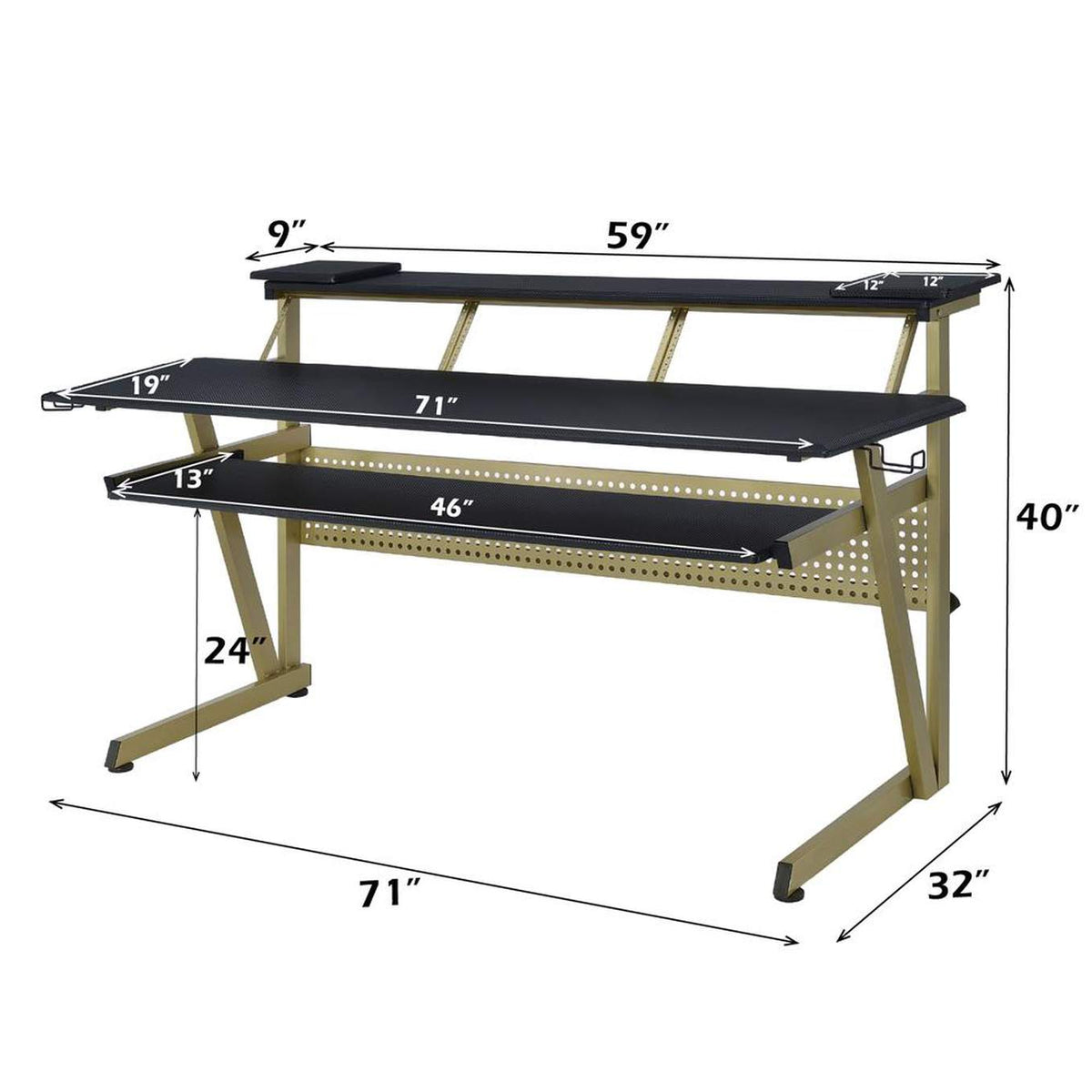 OF02747 Saida Music Desk