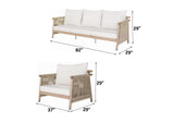 OT04985 Zira 5 Piece Patio Sofa Set