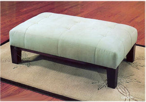 Ginger contemporary ottoman by Flores Design, view 2