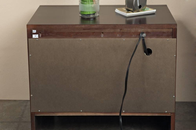 Element Nightstand with Charging Station