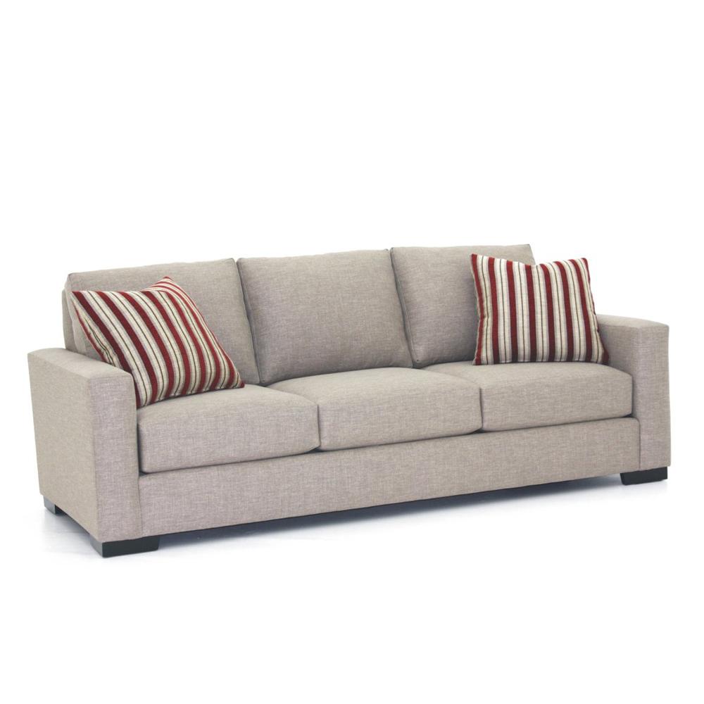 Luxe Collection Custom Sofa in Premium Fabric - Mid-Century Modern and Transitional Style
