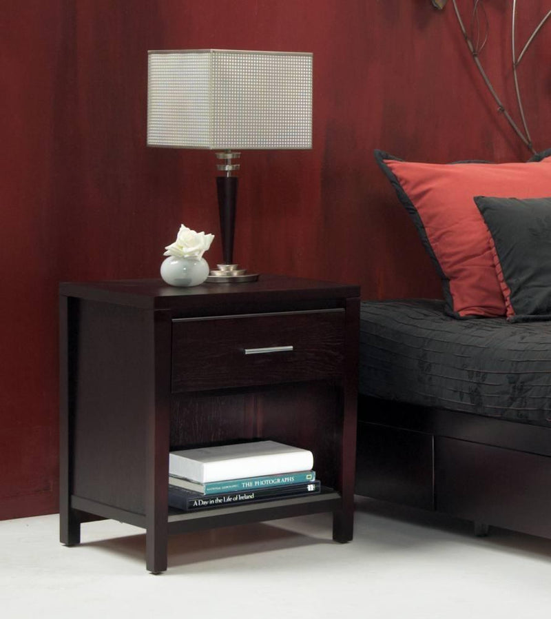 Nevis Nightstand with Charging Station