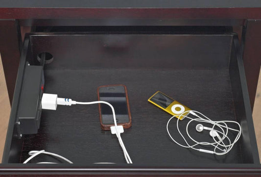 Nevis Nightstand with Charging Station