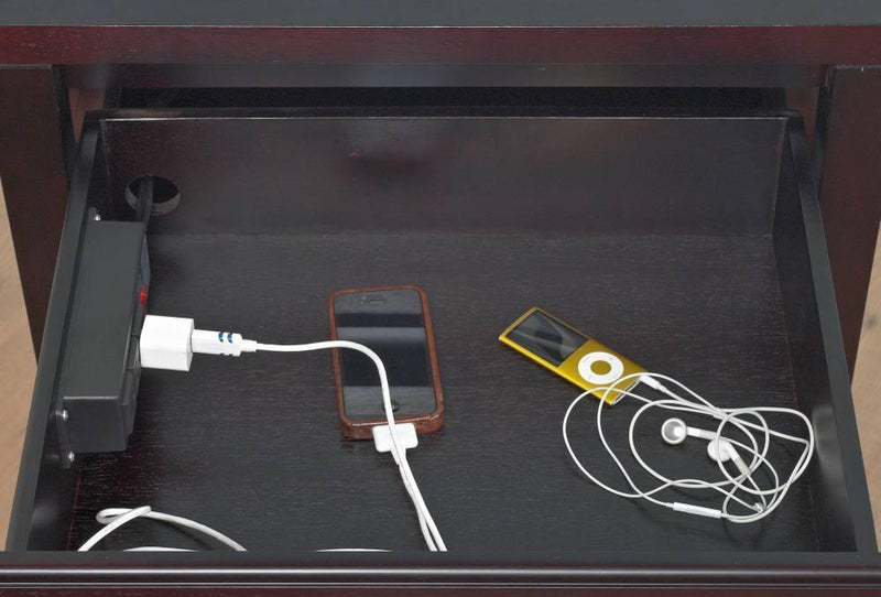 Nevis Nightstand with Charging Station