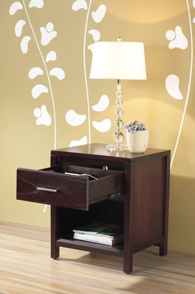 Nevis Nightstand with Charging Station