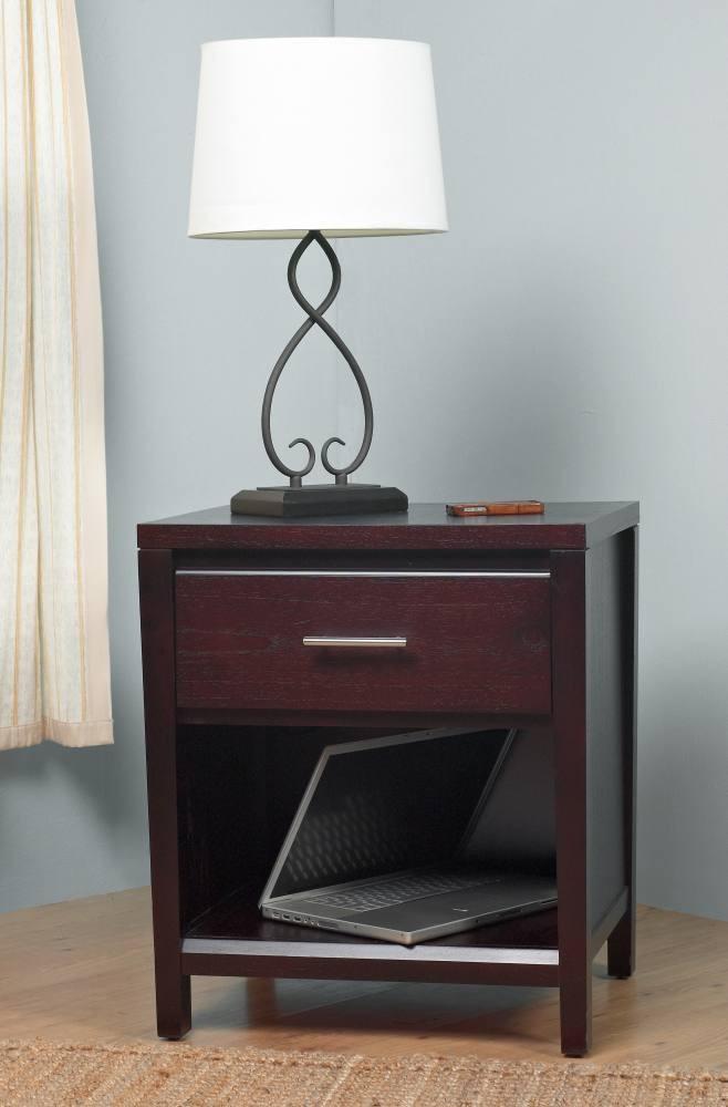 Nevis Nightstand with Charging Station
