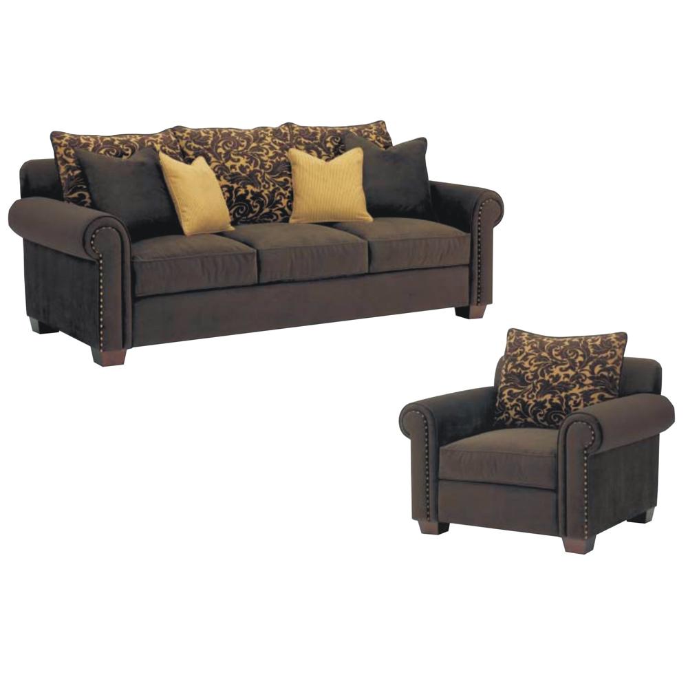 Reagan Sofa in Brown