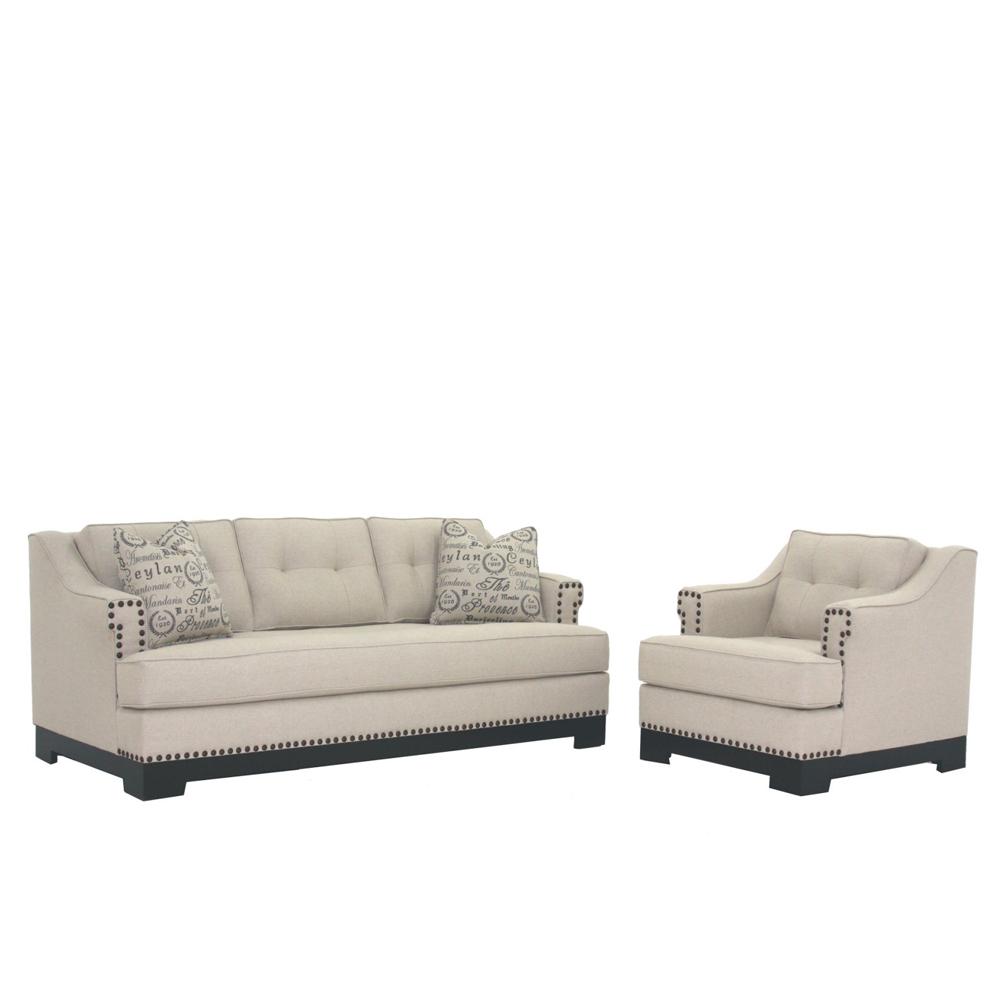 Wallace Sofa Collection in Grey