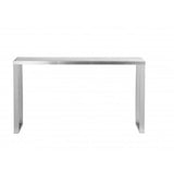 Clark Console Brushed Metal