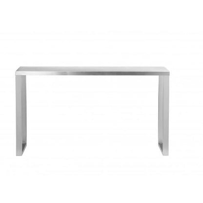 Clark Console Brushed Metal