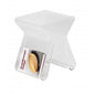 Clip Side Table Clear