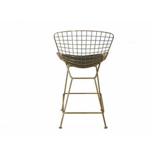 Gold Shuttle Counter Stool