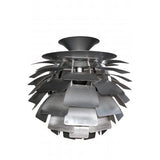 Jess Chandelier Medium 24" Brushed Metal