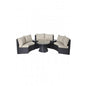 Light 6 Piece Sofa Set Taupe