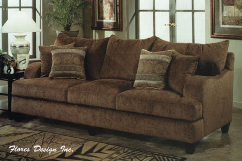 Quebec Sofa in Chocolate