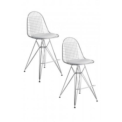 Radar Bar Stool White