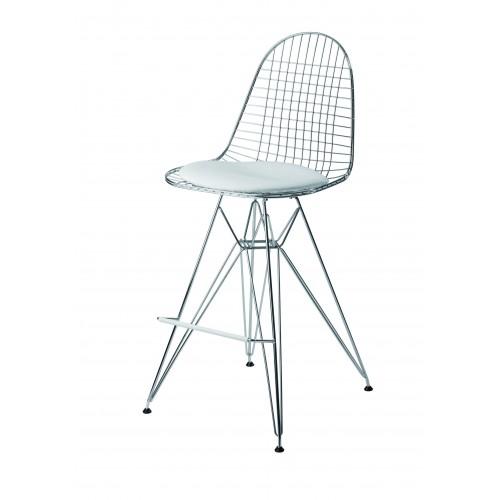 Radar Bar Stool White
