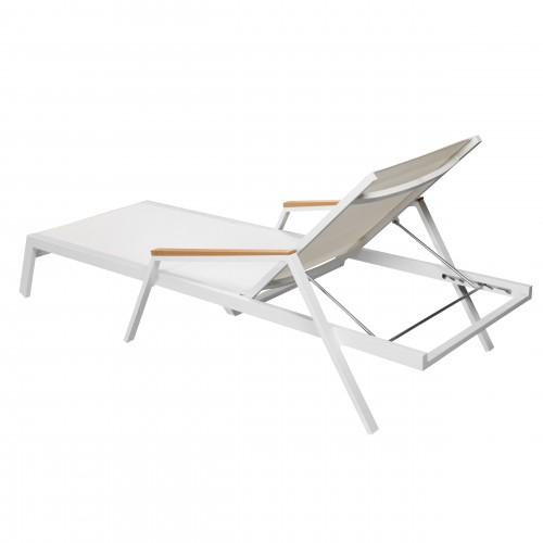 Sail Lounger White