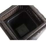 Violet 3 Piece Planter Set Brown