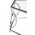 Arthur Coffee Table High Polish Steel
