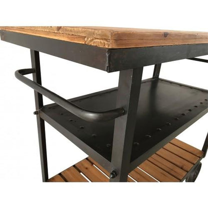 Don Bar Cart Dark Gray