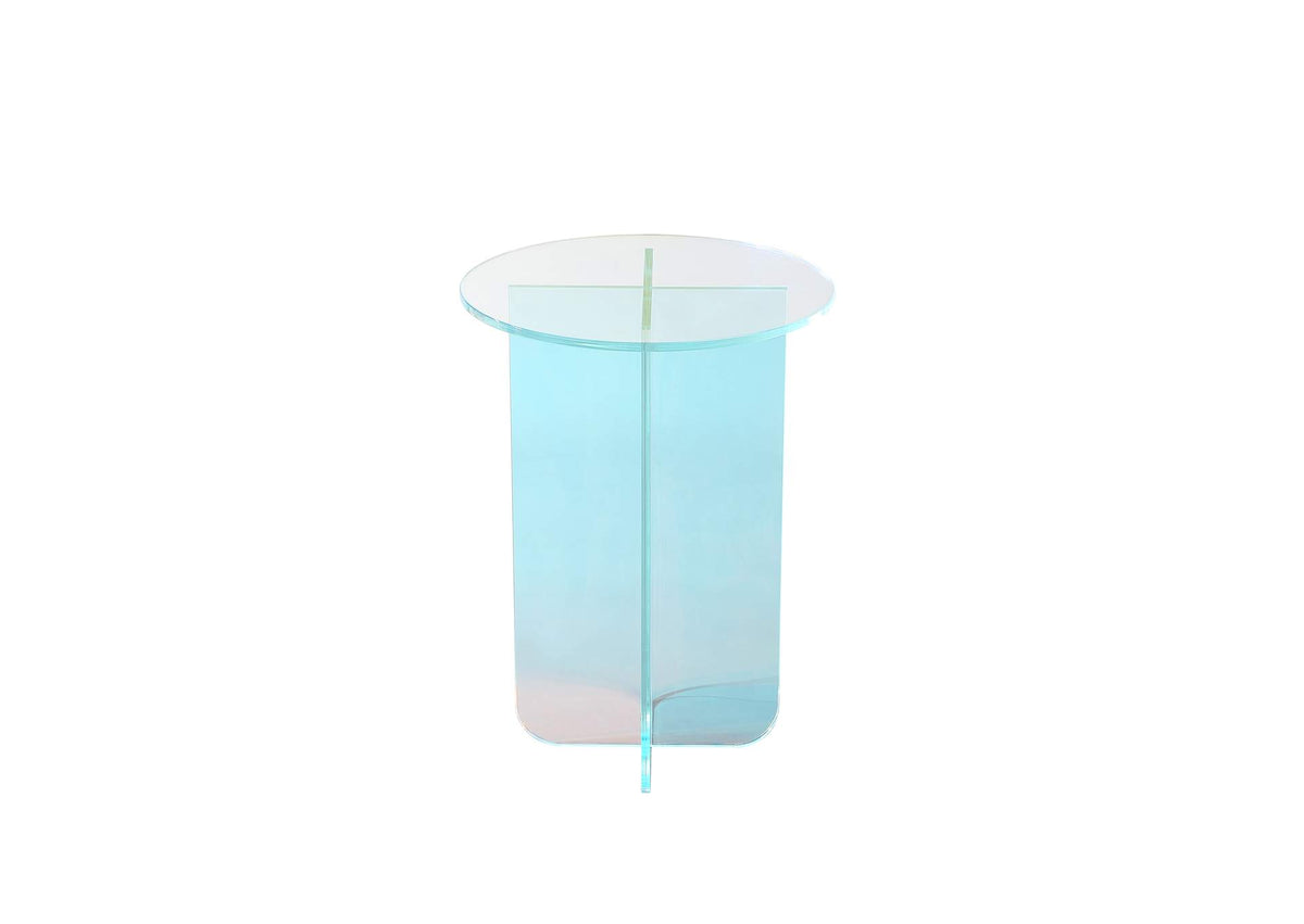 SSWN22S Fomo Small End Table In Iridescent Glass