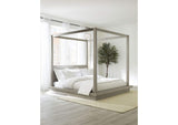 8DBXF6 Melbourne Wood Canopy Bed In Mineral