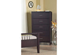NV2384A Nevis Five Drawer Chest In Espresso (2024)
