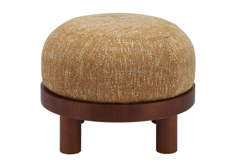 110184 Gome Ottoman Oat Yellow