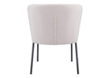 109677 Aimee Dining Chair (Set Of 2) Cream