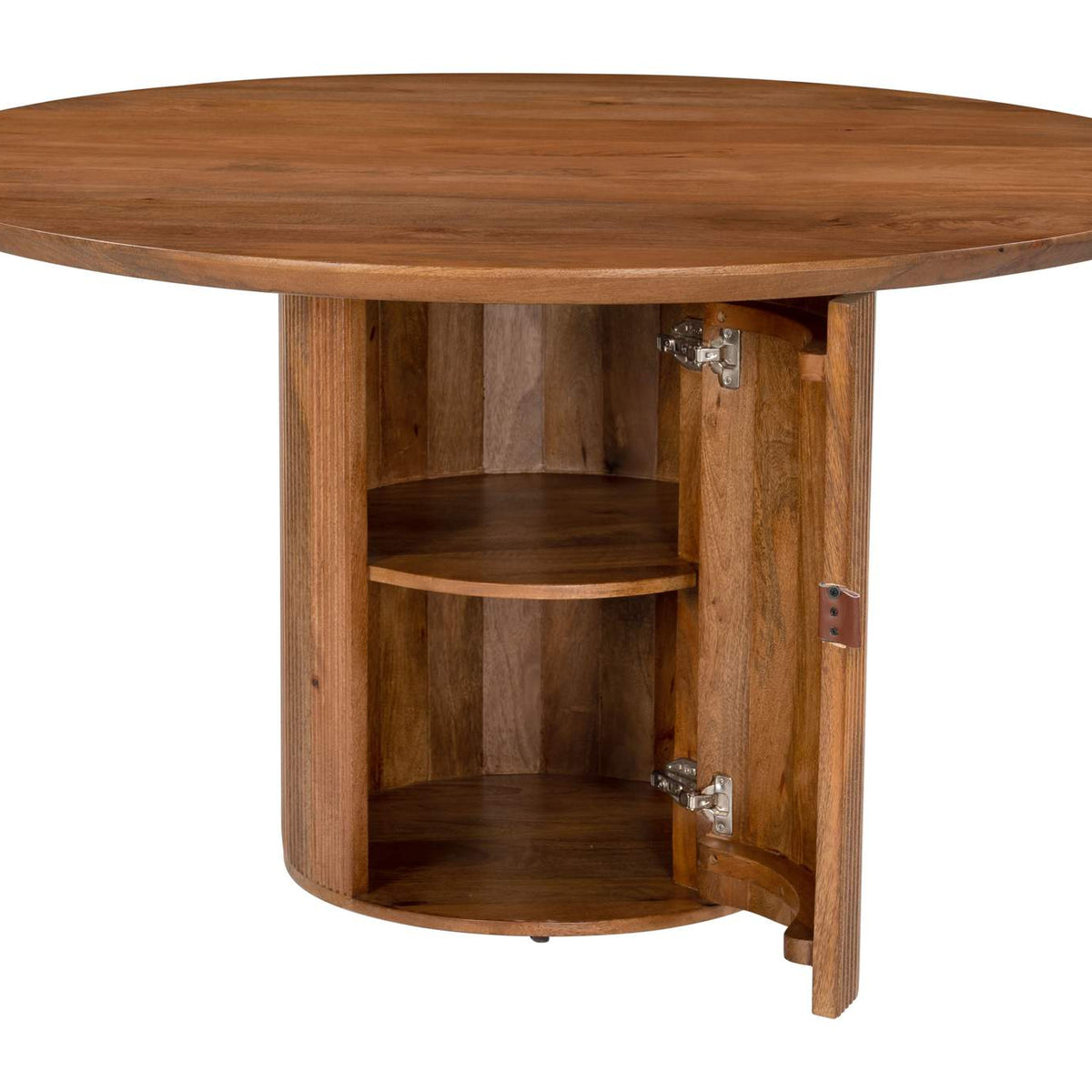 109856 Izola Dining Table Brown