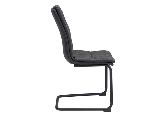 101954 Sharon Dining Chair (Set Of 2) Vintage Black